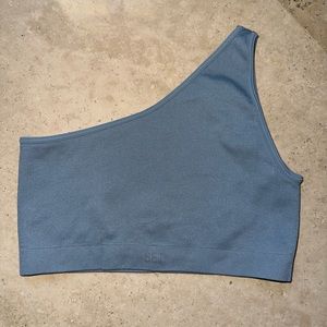 Set Active One-Shoulder Cropped Top